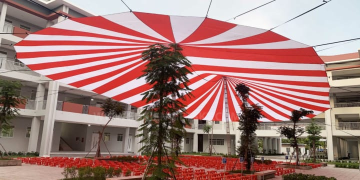 Cho thuê dù tròn giá rẻ nhất tại Đồng Nai